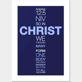 Romans 12:5 Posters and Art